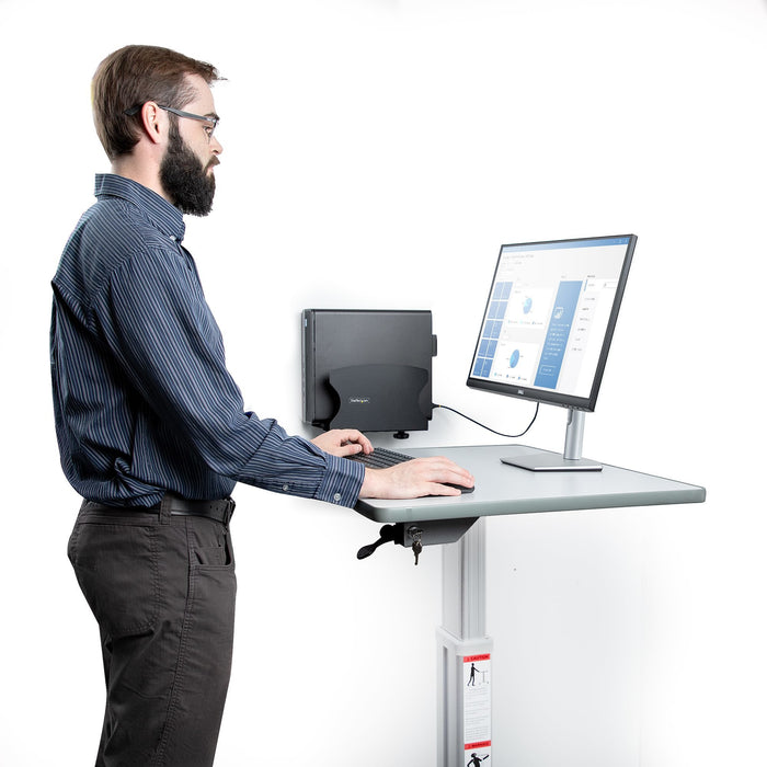 EAN 0065030899888 - StarTech.com 2NS-CPU-WALL-MOUNT soporte de CPU Soporte de CPU para instalación en pared Negro imagen 8