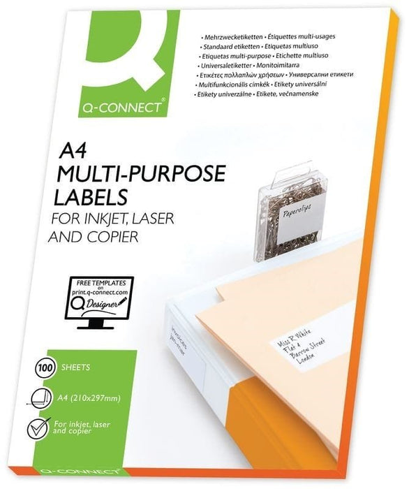 EAN 5705831106604 - Q-CONNECT KF10660 etiqueta de impresora imagen 1