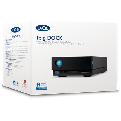 EAN 8719706045070 - LaCie 1big Dock disco duro externo 24 TB 7200 RPM 3.5" USB Type-A / USB Type-C 3.2 Gen 1 (3.1 Gen 1) Negr imagen 2