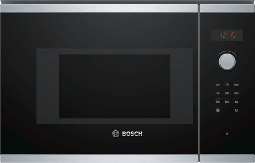 EAN 4242005038855 - Bosch Serie 4 BFL523MS0 microondas Negro, Acero inoxidable Solo microondas Integrado 20 L 800 W imagen 1