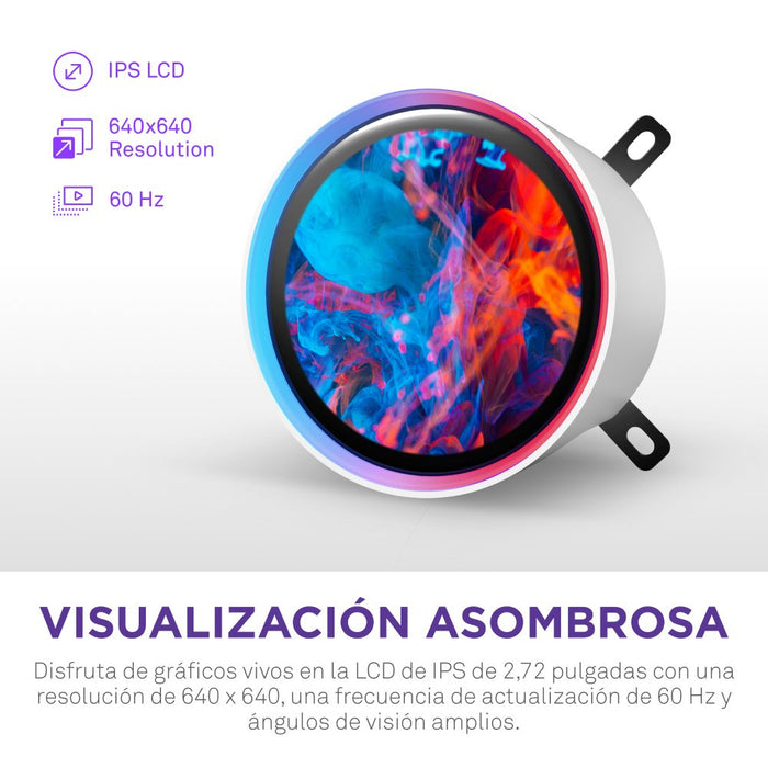 EAN 5056547204154 - NZXT Kraken Elite 240 RGB Procesador Sistema de refrigeración líquida todo en uno 12 cm Blanco 1 pieza(s) imagen 8