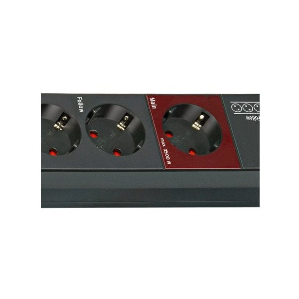 EAN 4007123611874 - Brennenstuhl 1159490966 base múltiple 3 m 6 salidas AC Interior Antracita imagen 5