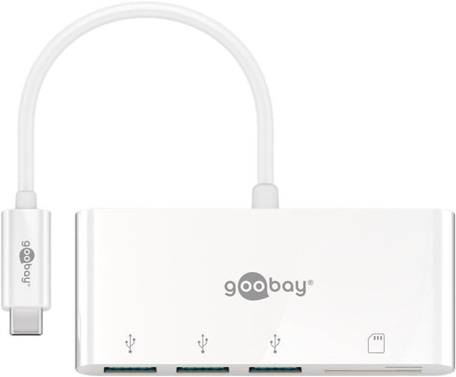 EAN 4040849407598 - Goobay 40759 hub de interfaz USB Tipo C Blanco imagen 1