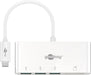 EAN 4040849407598 - Goobay 40759 hub de interfaz USB Tipo C Blanco imagen 1