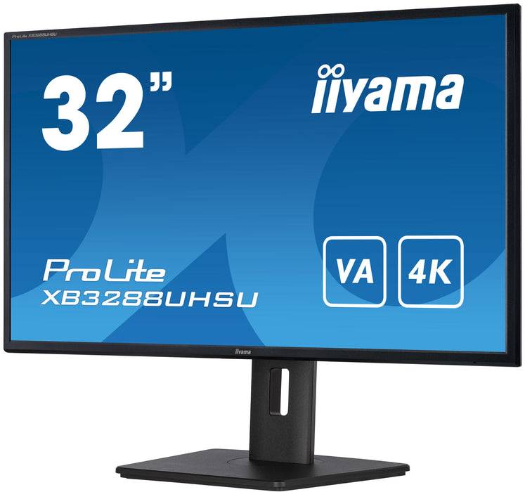 EAN 4948570121335 - iiyama ProLite XB3288UHSU-B5 pantalla para PC 80 cm (31.5") 3840 x 2160 Pixeles 4K Ultra HD LCD Negro imagen 4