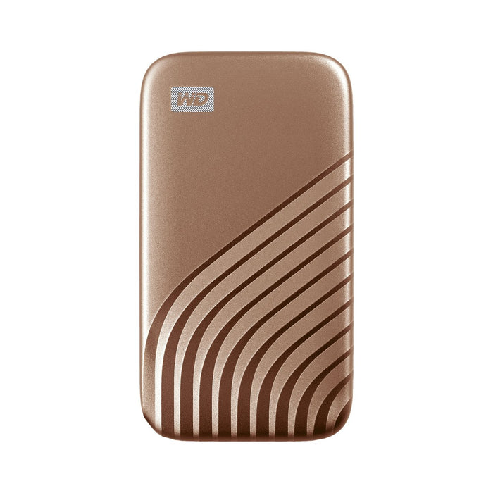 EAN 619659184575 - Western Digital My Passport SSD 2 TB USB Tipo C 3.2 Gen 2 (3.1 Gen 2) Oro imagen 1