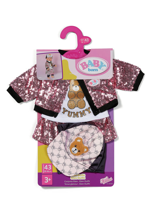 EAN 4001167837320 - BABY born Glam Outfit 43cm Juego de ropita para muñeca imagen 2