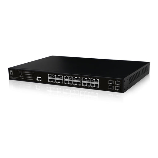 EAN 4015867227848 - LevelOne GEP-2861 switch Gestionado L2 Gigabit Ethernet (10/100/1000) Energía sobre Ethernet (PoE) 1U Neg imagen 2
