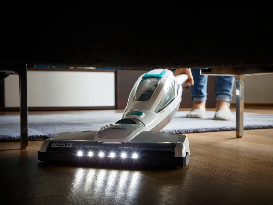 EAN 4006501119254 - Leifheit PowerVac 2in1 Aspiradora escoba 2 en 1 Batería Secar Ciclónico Sin bolsa Negro, Azul, Blanco imagen 3