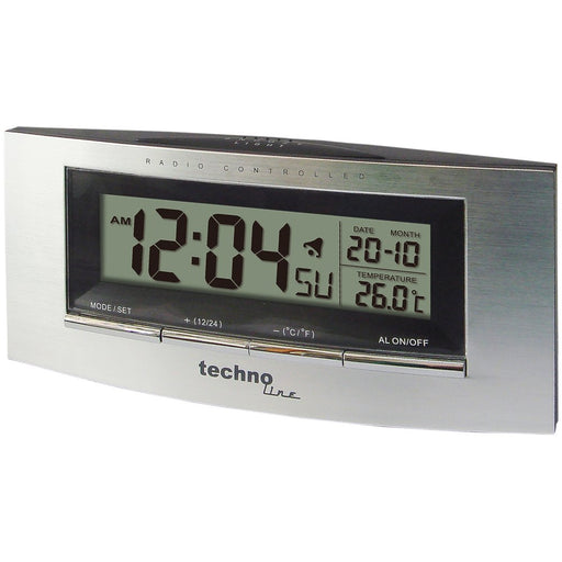 EAN 4029665001821 - Technoline WT182 Reloj despertador digital Plata imagen 1