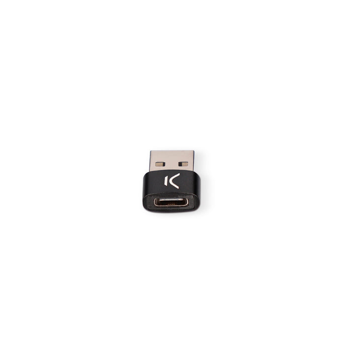 EAN 8427542114583 - Ksix BXADAPC07 cambiador de género para cable USB Type C USB 2.0 USB Type A Negro imagen 2
