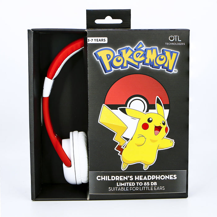 EAN 5055371622981 - OTL Technologies Pokémon Pokéball Auriculares Alámbrico Diadema Música Negro, Rojo, Blanco imagen 5