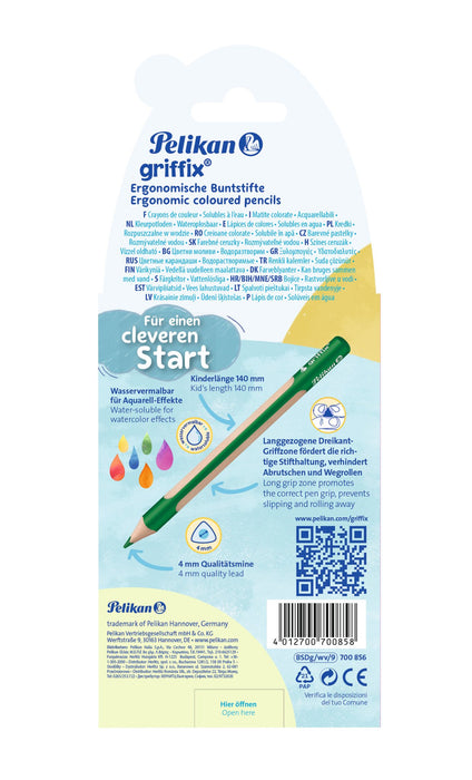 EAN 4012700700858 - Pelikan 700856 lápiz de color Negro, Azul, Marrón, Verde, Naranja, Rosa, Rojo, Blanco, Amarillo 9 pieza(s imagen 3