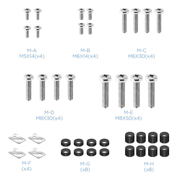 EAN 8433281010031 - TooQ LP3790TN-B soporte para TV 2,29 m (90") Negro imagen 11