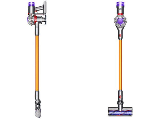 EAN 5025155090152 - Dyson V8 Absolute Aspiradora escoba 2 en 1 Batería Secar Sin bolsa Plata, Amarillo imagen 2