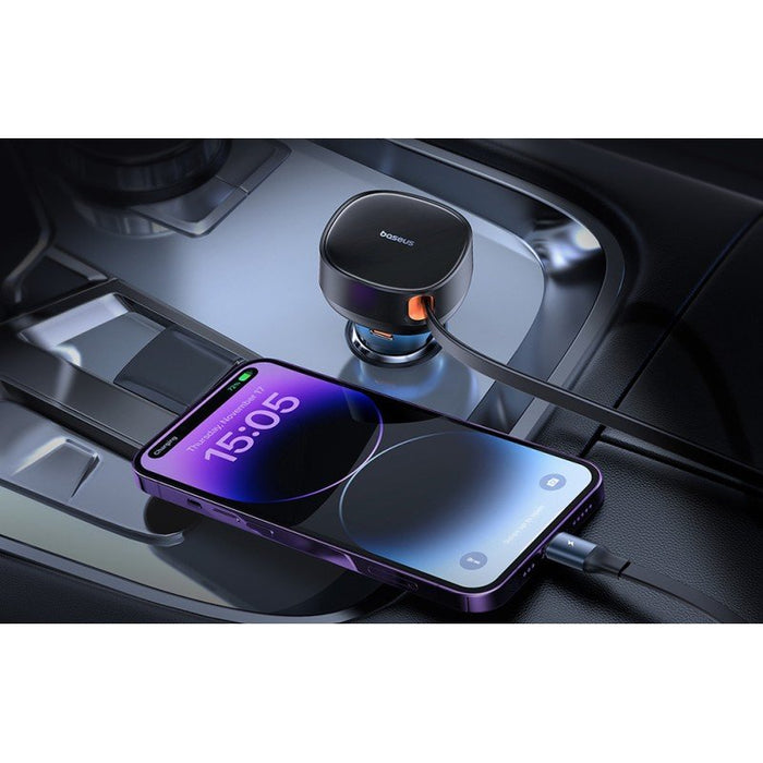 EAN 6932172641634 - Baseus C00057802111-02 cargador de dispositivo móvil Universal Negro Encendedor de cigarrillos Carga rápi imagen 5