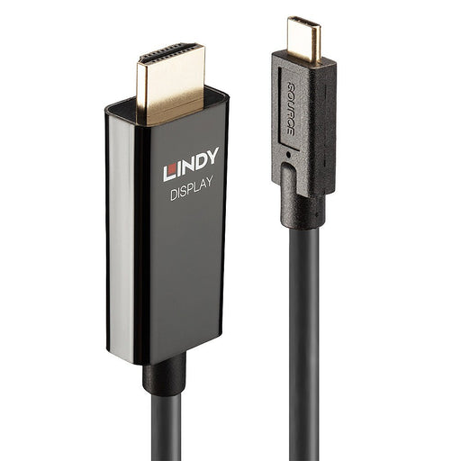 EAN 4002888433150 - Lindy 43315 adaptador de cable de vídeo 5 m USB Tipo C HDMI tipo A (Estándar) Negro imagen 1