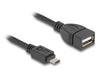 EAN 4043619830183 - DeLOCK 83018 cable USB USB 2.0 0,11 m Micro-USB B USB A Negro imagen 1
