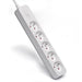 EAN 5901986047841 - Savio Power strip 5 sockets 3m white LZ-09 5 salidas AC Tipo F Blanco imagen 4