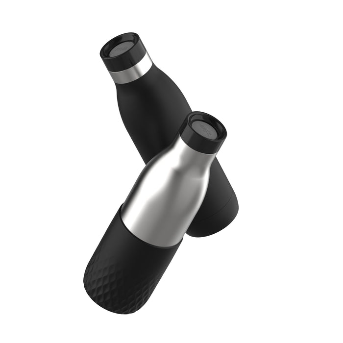 EAN 4009049537405 - EMSA Bludrop Sleeve N3111100 bidón de agua Uso diario 700 ml Acero inoxidable Negro, Acero inoxidable imagen 9