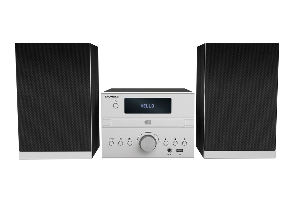 EAN 3499550361285 - Thomson MIC122BT sistema de audio para el hogar Microcadena de música para uso doméstico 50 W Negro, Plat imagen 5
