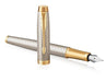 EAN 3501179316840 - Parker IM pluma estilográfica Sistema de carga por cartucho Oro, Plata 1 pieza(s) imagen 1