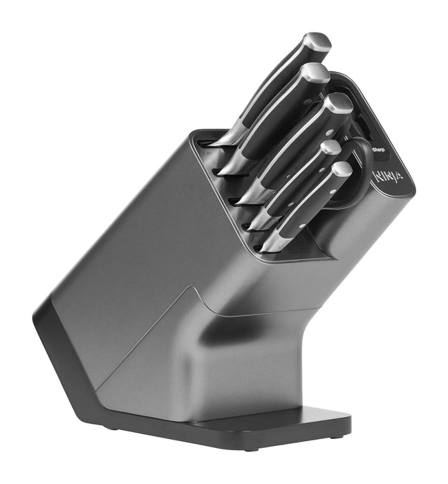 EAN 0622356249713 - Ninja Foodi StaySharp Bloque con ranuras para cuchillos Acero inoxidable Negro, Plata imagen 5