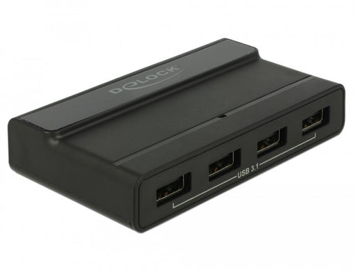 EAN 4043619640539 - DeLOCK 64053 hub de interfaz USB 3.2 Gen 2 (3.1 Gen 2) Type-C 10000 Mbit/s Negro imagen 1