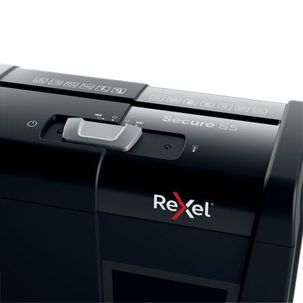 EAN 5028252615259 - Rexel Secure S5 triturador de papel Corte en tiras 70 dB Negro imagen 6