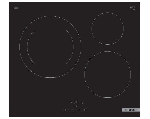 EAN 4242005285358 - Bosch Serie 4 PUJ611BB5E hobs Negro Integrado 60 cm Con placa de inducción 3 zona(s) imagen 1