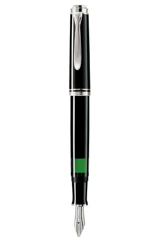 EAN 4012700924384 - Pelikan Souverän® 405 pluma estilográfica Sistema de llenado integrado Negro 1 pieza(s) imagen 1