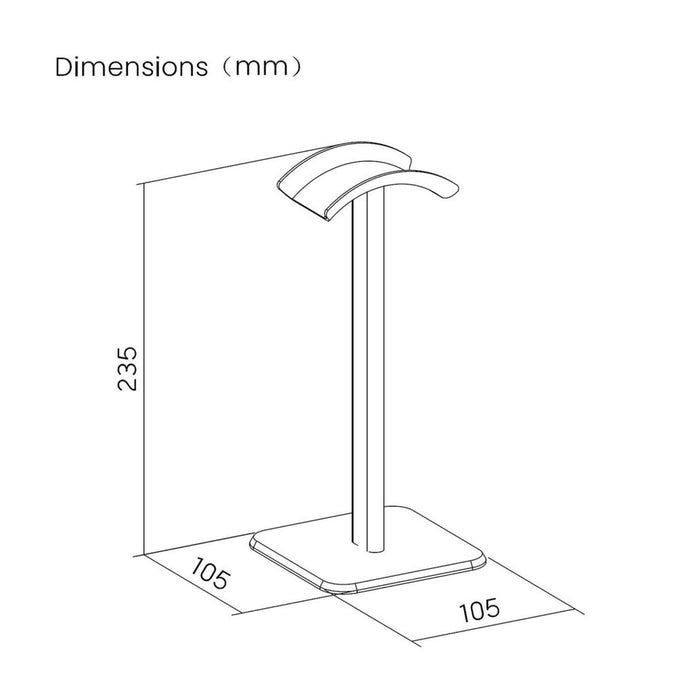 EAN 8435739903667 - AISENS HSM001-397 auricular / audífono accesorio Soporte para auriculares imagen 7