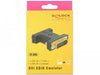 EAN 4043619633135 - DeLOCK 63313 cambiador de género para cable 1 x DVI 24+1 1 x DVI 24+5 Negro imagen 3