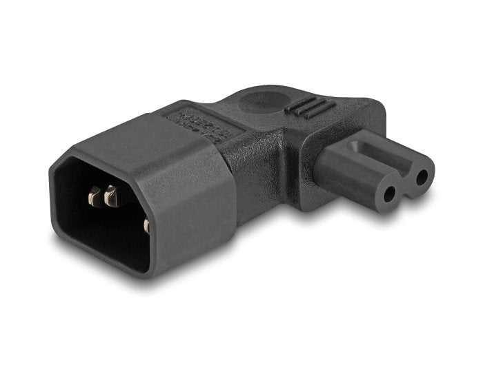 EAN 4043619804733 - DeLOCK 80473 cambiador de género para cable IEC 60320 C14 IEC 60320 C7 Negro imagen 1