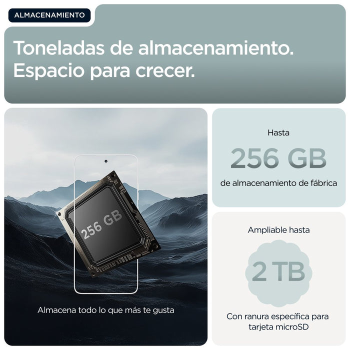 EAN 0840023299131 - Motorola moto g56 5G 17,1 cm (6.72") Ranura híbrida Dual SIM Android 15 USB Tipo C 8 GB 512 GB 5200 mAh G imagen 18