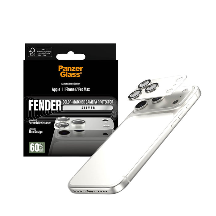 EAN 5715685036774 - PanzerGlass ® Fender Camera Protector Silver iPhone 17 Pro Max Protector de pantalla Apple 1 pieza(s) imagen 5
