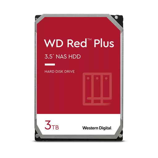 EAN 0718037899787 - Western Digital Red Plus WD30EFPX disco duro interno 3 TB 5400 RPM 256 MB 3.5" Serial ATA III imagen 1