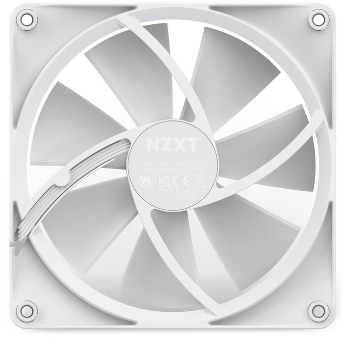 EAN 5060301699902 - NZXT F140 RGB Carcasa del ordenador Ventilador 14 cm Blanco 1 pieza(s) imagen 1