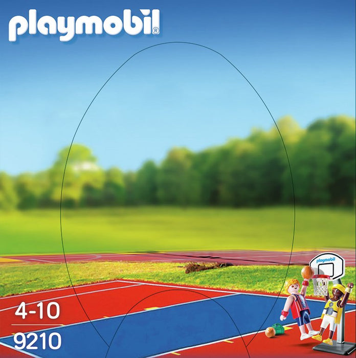 EAN 4008789092106 - Playmobil 9210 Joueurs de Basket-Ball avec Panier imagen 5