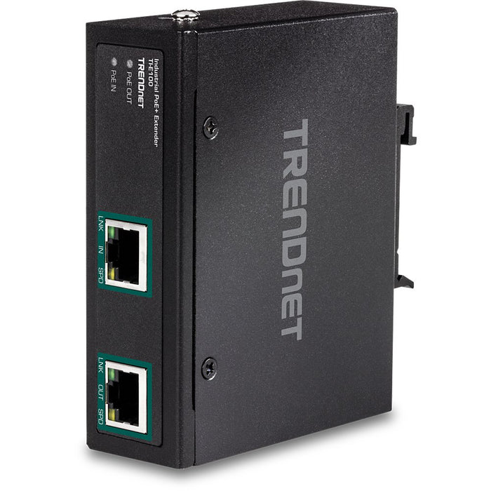 EAN 0710931161809 - Trendnet TI-E100 ampliador de red Transmisor de red Negro 10, 100, 1000 Mbit/s imagen 1