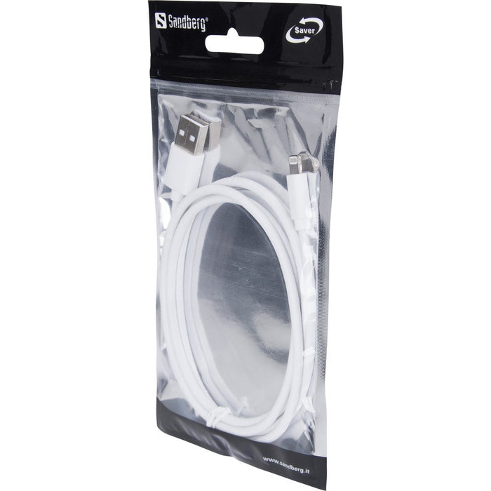 EAN 5705730340758 - Sandberg 340-75 cable de conector Lightning Blanco imagen 2