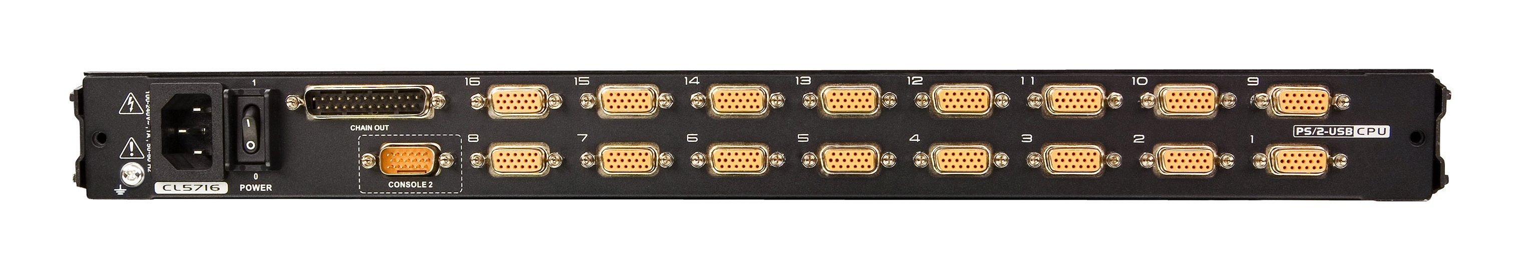 EAN 4719264642456 - ATEN CL5716M consola de rack 43,2 cm (17") 1280 x 1024 Pixeles Metal, Plástico Negro 1U imagen 2