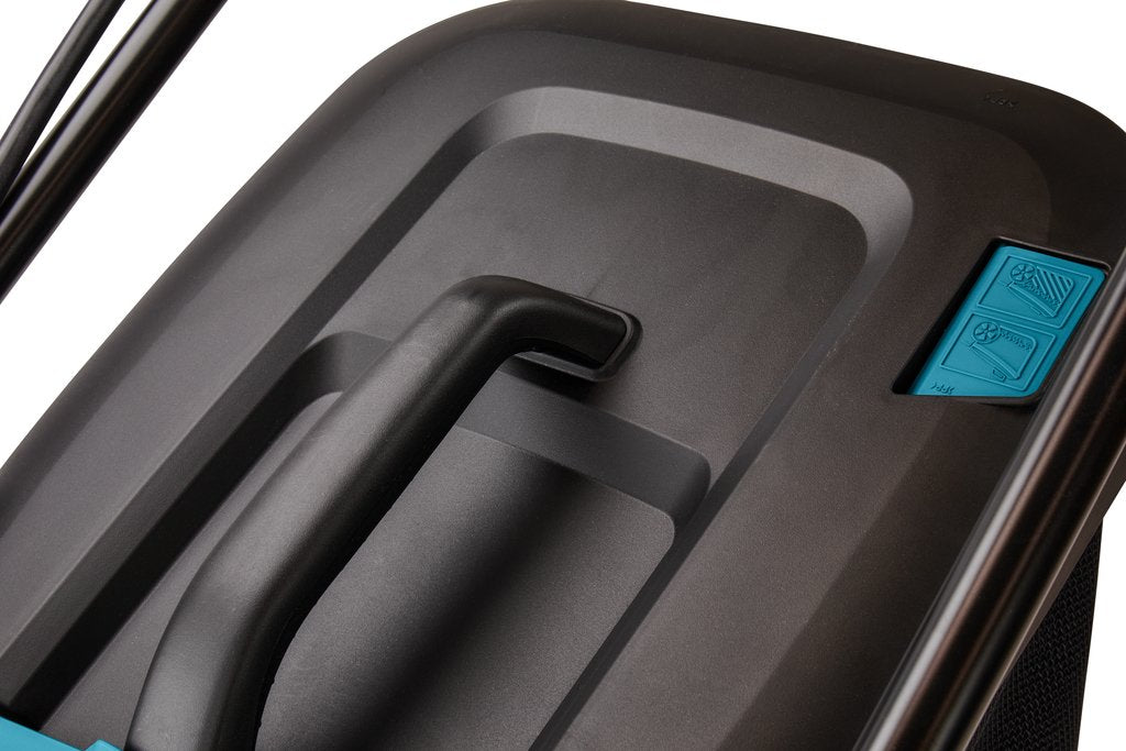 EAN 0088381757942 - Makita DLM330RT cortadora de césped Cortacésped manual Batería Negro, Azul imagen 11