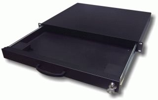 EAN 4260096492059 - aixcase AIX-19K1U-B 19" rack consola de rack Negro imagen 2