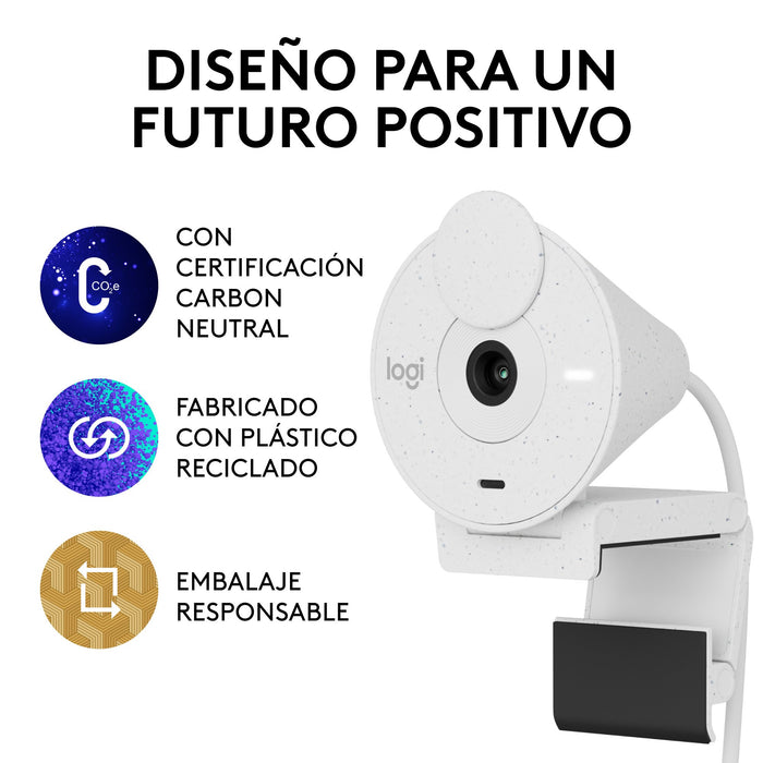 EAN 5099206104945 - Logitech 960-001442 cámara web 2 MP 1920 x 1080 Pixeles USB-C Blanco imagen 13