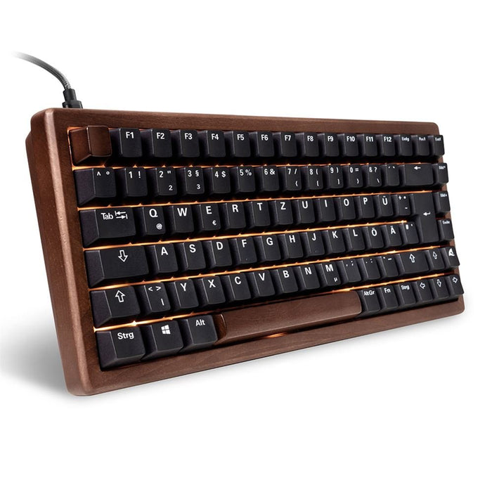 EAN 4044951042708 - Sharkoon 100068081 teclado Hogar USB QWERTZ Alemán Negro, Madera imagen 1