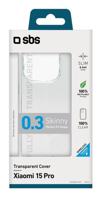 EAN 8018417499531 - SBS TESKINXI15PT funda para teléfono móvil 17,1 cm (6.73") Transparente imagen 2