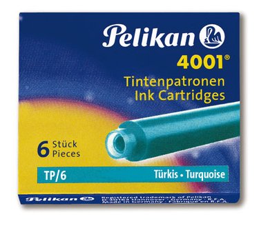 EAN 4012700301703 - Pelikan TP/6 Turquesa 6 pieza(s) imagen 1