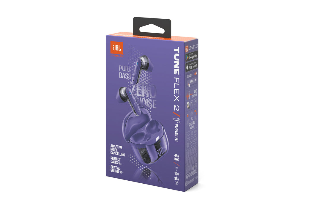 EAN 1200130016288 - JBL Tune Flex 2 Ghost Edition Auriculares True Wireless Stereo (TWS) Dentro de oído Llamadas/Música Bluet imagen 9