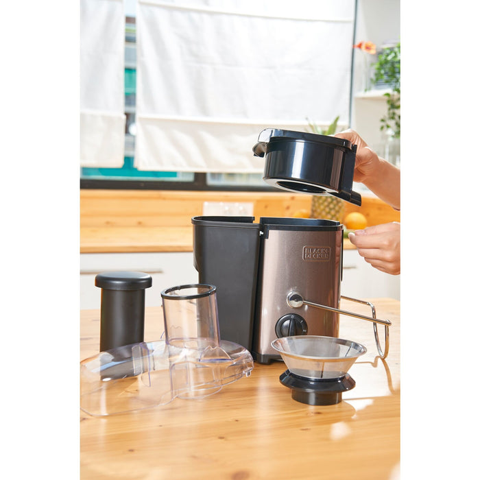 EAN 8432406240025 - Black & Decker BXJE600E exprimidor 600 W Acero inoxidable imagen 7